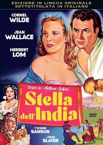 La stella dell'India (DVD) di Arthur Lubin - DVD