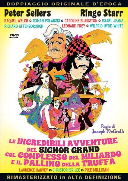 Le incredibili avventure del signor Grand col complesso del miliardo e il pallino della truffa (DVD) di Joseph Grath - DVD