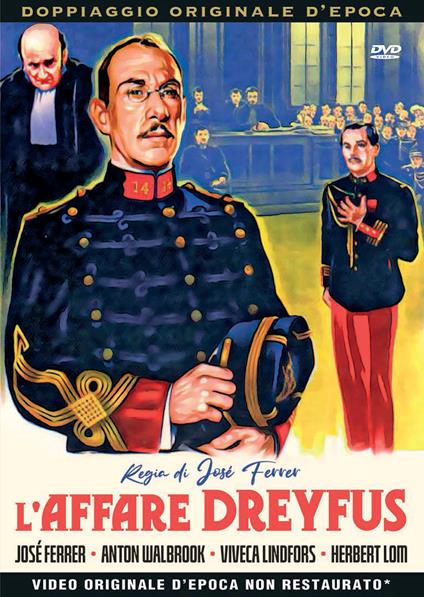 L' affare Dreyfus (DVD) di José Ferrer - DVD