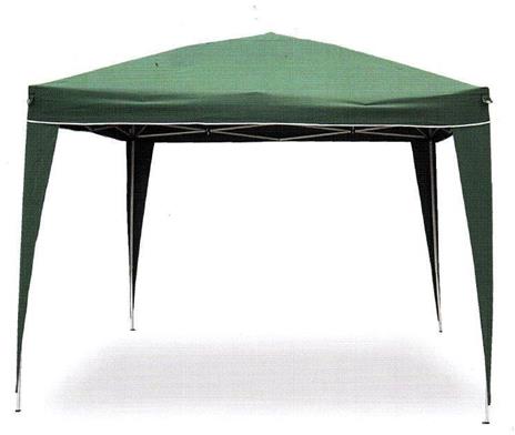 Biacchi Gianfranco Gazebo Pop Up 3x3m Verde Con Struttura In Acciaio - 2