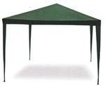 Gazebo Con Copertura Plastificata. Verde