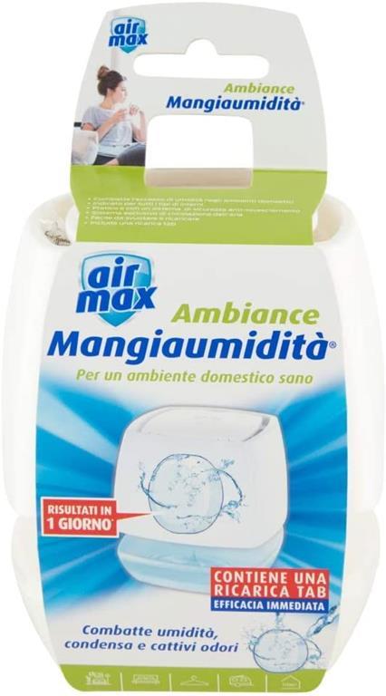 Air Max Dispositivo Mangiaumidità Ambiance Mini Bianco 100g Colore  Assortito - Airmax - Casa e Cucina | IBS