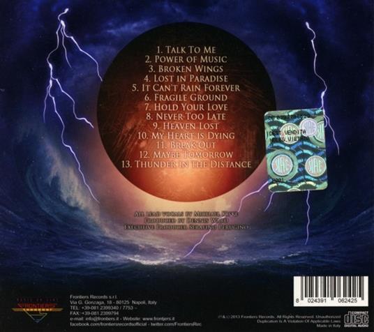 Thunder in the Distance - CD Audio di Place Vendome - 2