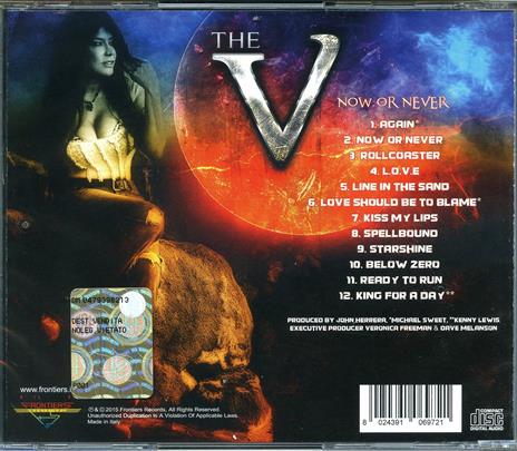 Now or Never - CD Audio di The V - 2