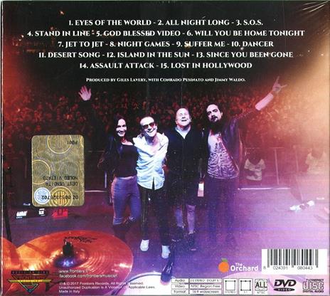 Live... Here Comes the Night (Digipack) - CD Audio + DVD di Graham Bonnet - 2