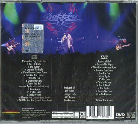 Return to the East Live 2016 - CD Audio + DVD di Dokken - 2