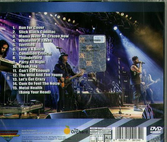 One Night in Milan - CD Audio + DVD di Quiet Riot - 2