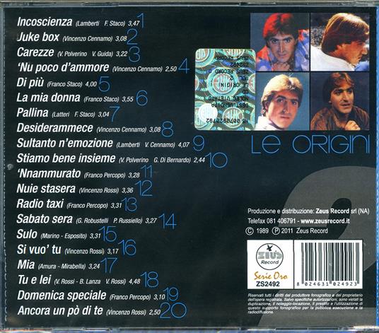 Le Origini vol.2 - Franco Calone - CD | IBS