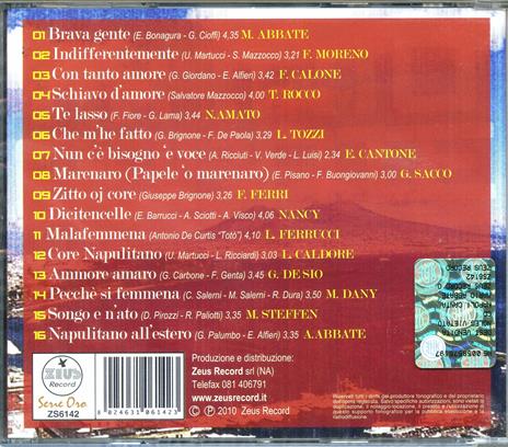 Napoli Canta.mario Abbate - CD Audio di Mario Abbate - 2