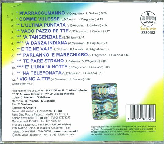 Arcobaleno - CD Audio di Mauro Caputo - 2