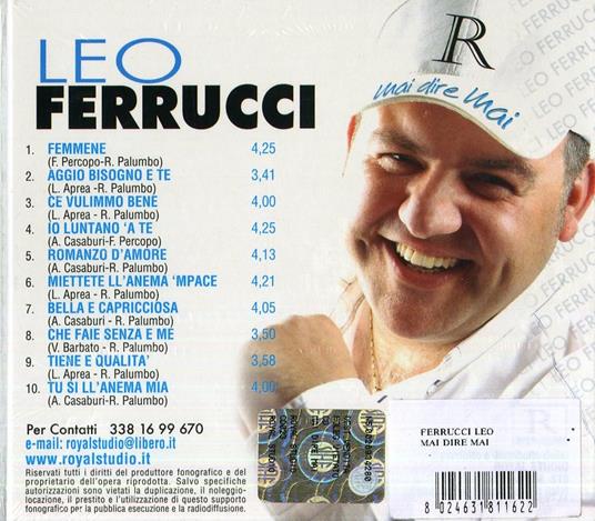 Mai Dire Mai - CD Audio di Leo Ferrucci - 2