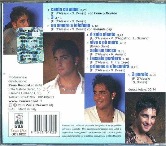 Amore in 3 Parole - Rosario Miraggio - CD | IBS