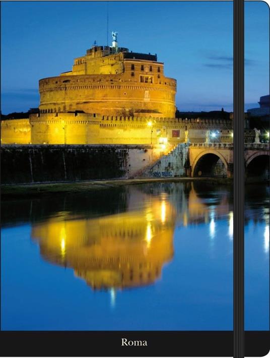 Notebook con elastico Castel Sant'Angelo