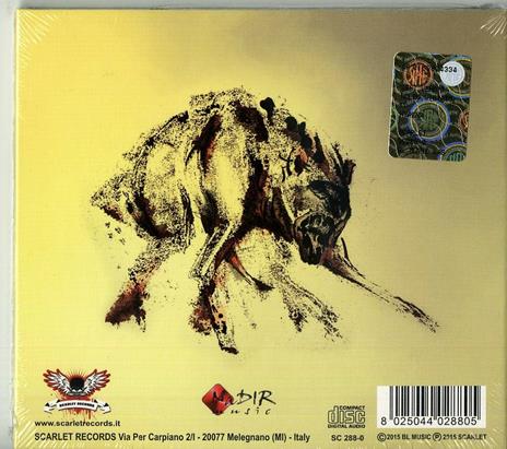 Hyaena (Digipack) - CD Audio di Sadist - 2