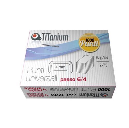 TITANIUM 72781 Scatola 1000 Punti Universali (Confezione 10 scatole)