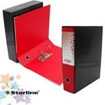 STARLINE registratore starline kingbox dorso 8cm f. to protocollo colore rosso