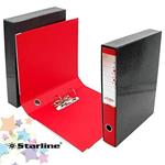 STARLINE registratore starline kingbox dorso 5cm f. to protocollo colore rosso