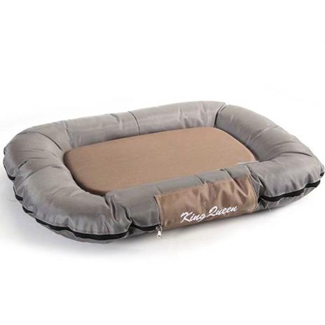 Cuccia Cuscino per Cani Gatti Lettino Tessuto Impermeabile Sfoderabile 92x68cm - 2