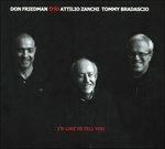 I's Like to Tell You - CD Audio di Don Friedman