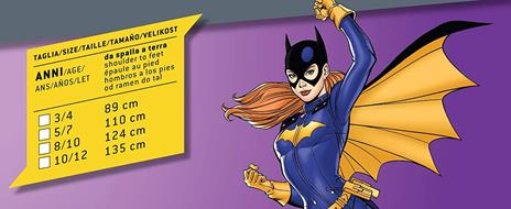 Ciao-Batgirl Costume Bambina Originale DC Comics (Taglia 3-4 Anni), Colore Nero, 11675.3-4 - 6