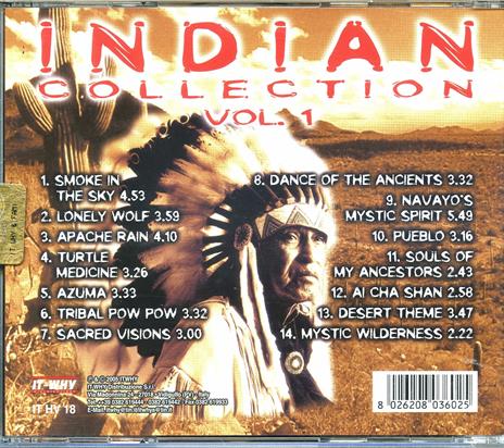 Indian Collection vol.1 - CD Audio - 2