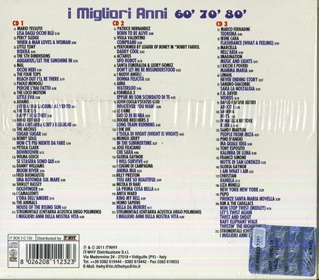 I migliori anni 60' 70' 80' - CD Audio - 2