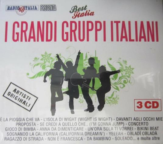 I grandi gruppi italiani - CD Audio