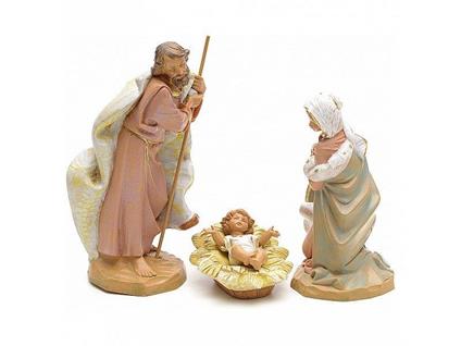 Fontanini Natività 19Cm 3 Statuette In Resina Presepe Gesù (F-243)