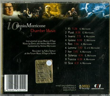 Chamber Music - CD Audio di Ennio Morricone - 2