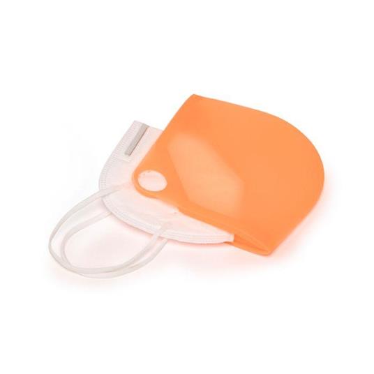 Custodia in silicone porta mascherina, arancione - DMAIL - Idee regalo | IBS