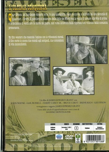 L' ultima conquista di James Edward Grant - DVD - 2