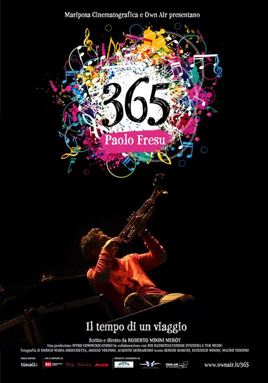 365 Paolo Fresu Il Tempo Di Un Viaggio (DVD) - DVD di Paolo Fresu