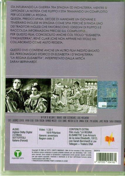 Fiamme sull'Inghilterra - La regina Elisabetta (DVD) di Henri Desfontaines - DVD - 2