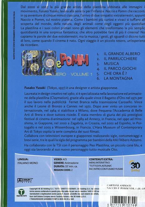 Naccio & Pomm. Vol. 1. Il grande albero - DVD - Film di Fusako Yusaki  Animazione | IBS