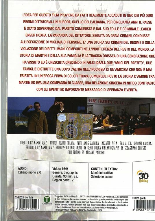 L' ultima volontà di Namik Ajazi - DVD - 2