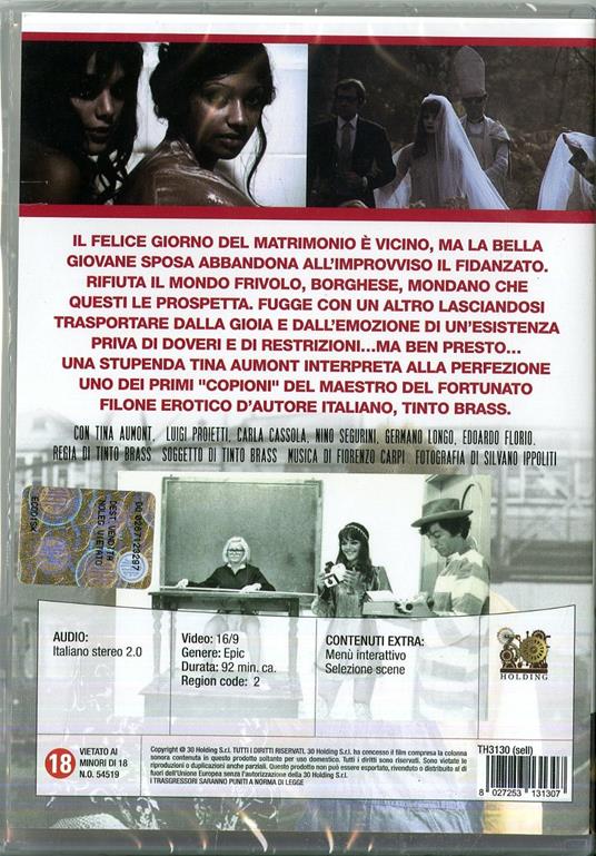 L' urlo (DVD) di Tinto Brass - DVD - 2