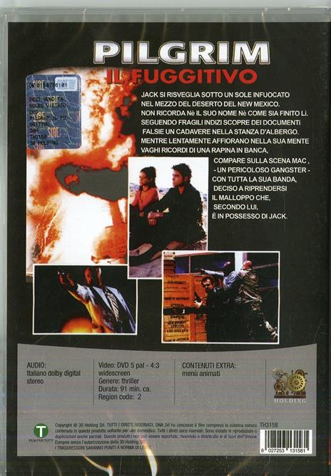 Pilgrim. Il fuggitivo (DVD) di Harley Cokeliss - DVD - 2