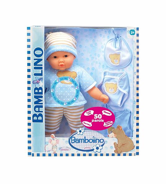 Bambolina Rose Baby Boy 38Cm.50 Parole - 2