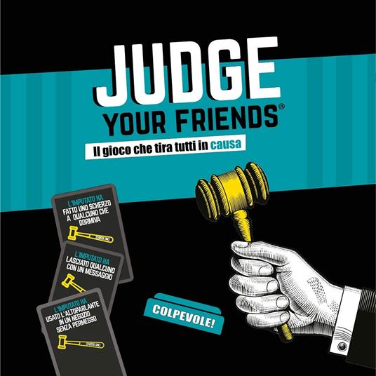 Judge Your Friends. Gioco da tavolo - Yas! Games - Giochi di ruolo