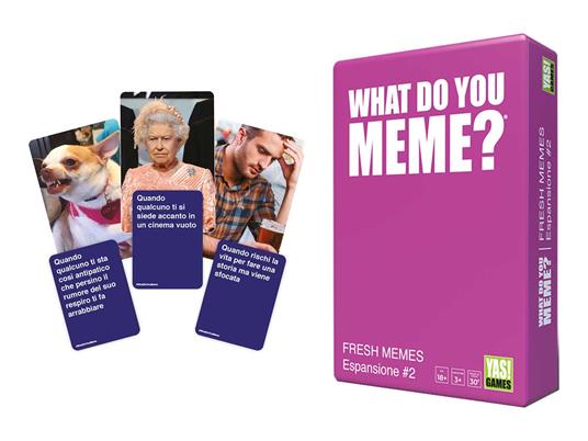 YAS!GAMES - WHAT DO YOU MEME? ESPANSIONE FRESH MEMES #2 - VIETATO