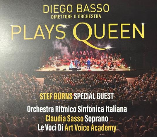 Plays Queen - CD Audio di Diego Basso,Orchestra Ritmo Sinfonica Italiana