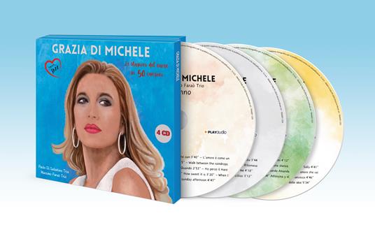 Le stagioni del cuore in 50 canzoni (Cofanetto 4 CD) - CD Audio di Grazia Di Michele