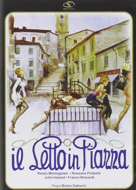 Il letto in piazza (DVD) di Bruno Gaburro - DVD