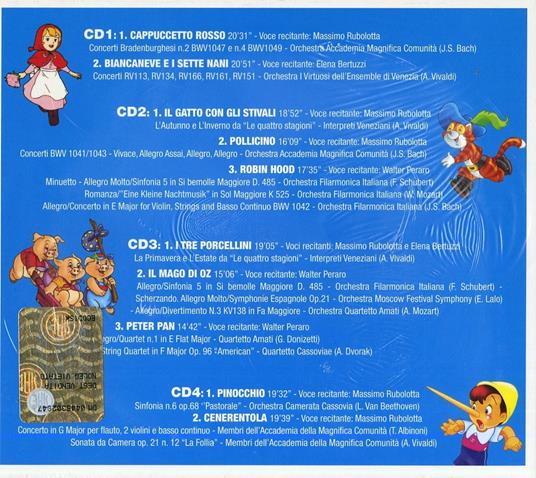 Le 10 fiabe per bambini più belle di sempre - CD Audio - 2