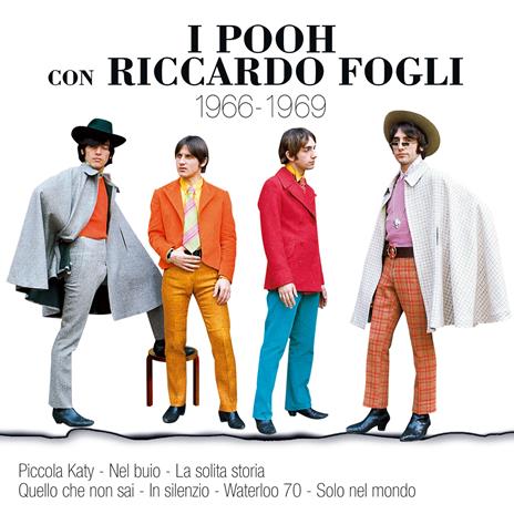 I Pooh con Riccardo Fogli 1966-1969 - CD Audio di Pooh