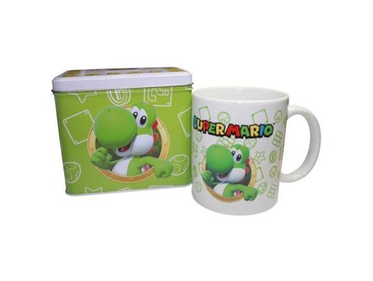 Nintendo Super Mario Bros Yoshi Tazza + Money Box Set Nintendo