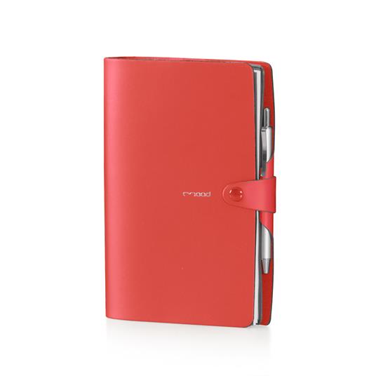 Agenda InTempo 2025, 12 mesi, Mood Pocket, settimanale, Rosso - 9,5 x 17 cm - 2