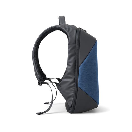 Zaino Intempo Tekniko con chiusura a combinazione, cavo antifurto e porta USB Blue Navy - 4