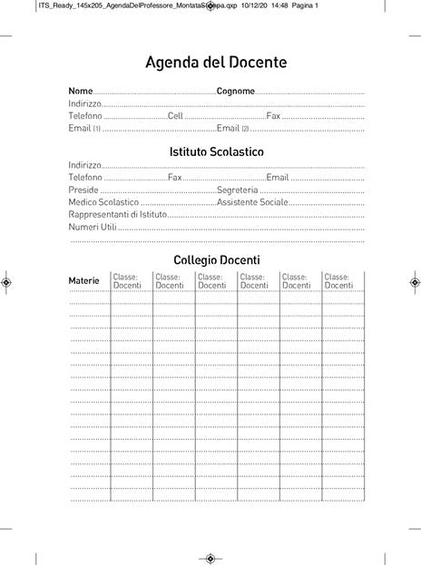 Diario del docente InTempo 2023-24, 16 mesi, Vistaplan giornaliero Verde - 15 x 21 cm - 4