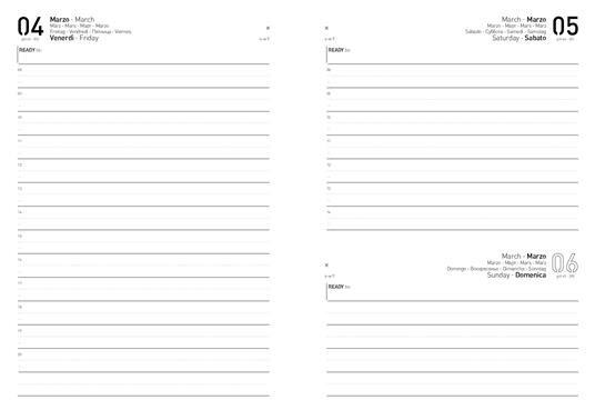 Diario del docente InTempo 2023-24, 16 mesi, Vistaplan giornaliero Verde -  15 x 21 cm - InTempo - Cartoleria e scuola